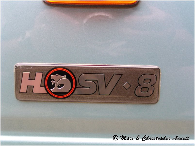 HSV Fender Badge